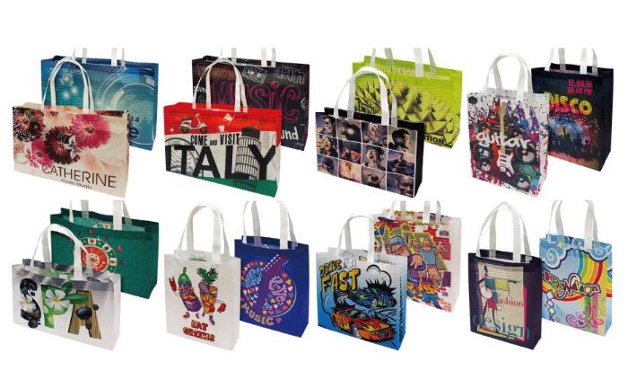 各色各樣的不織布袋印刷